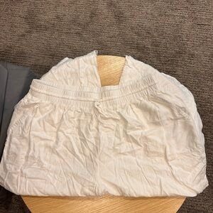Style & Co. White Elastic Waistband Pants